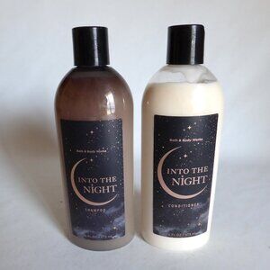NEW 16 OZ BATH & BODY WORKS INTO THE NIGHT SHAMPOO & CONDITIONER SET